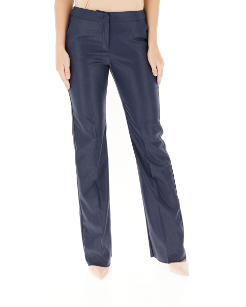 Pantalone effetto laminato