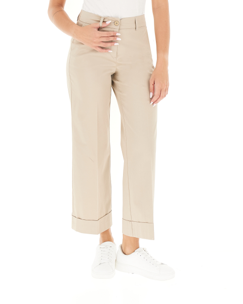 Pantalone wide leg