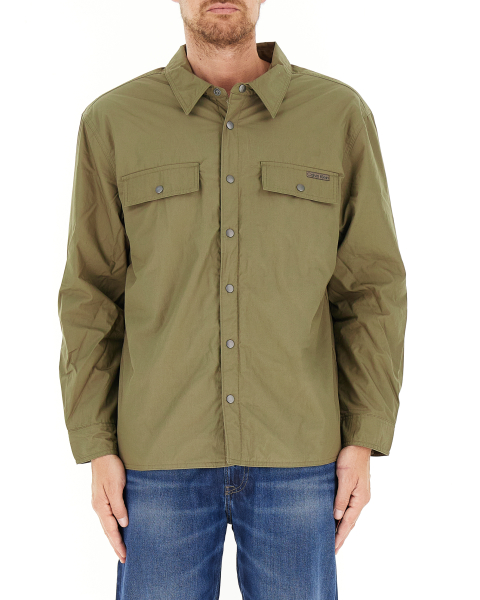 Giacca overshirt imbottita