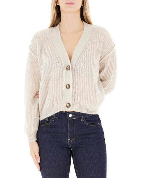 Cardigan scollo V