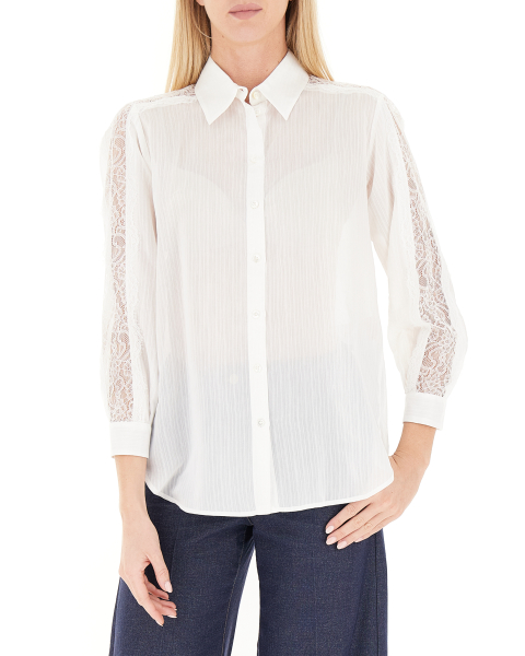 Camicia in pizzo