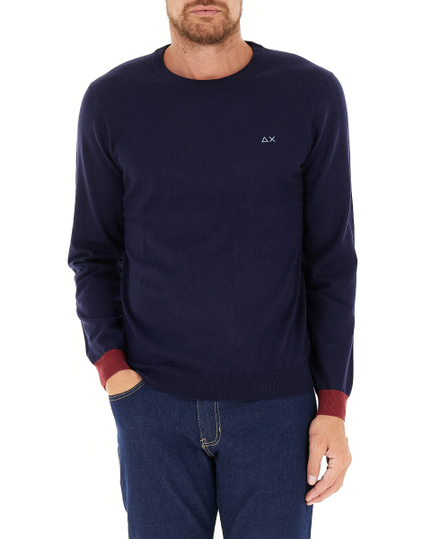 Maglione con toppe