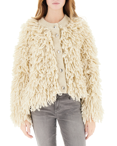 Cardigan misto lana