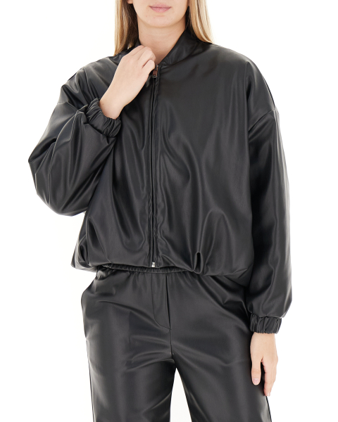 Bomber in similpelle