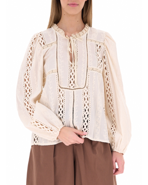 Blusa in cotone