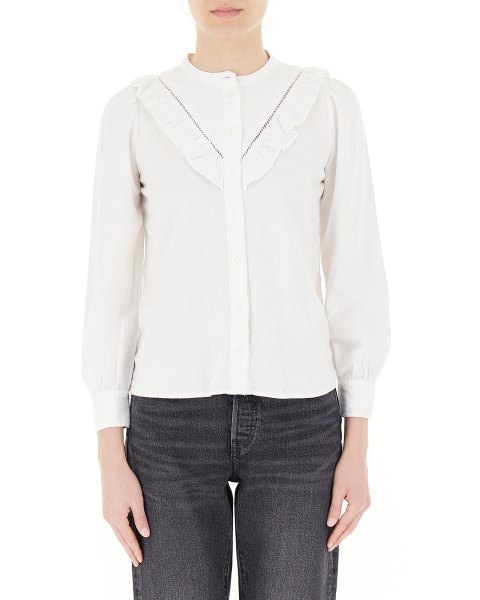 Camicia misto lino