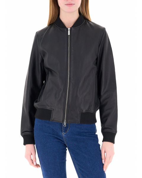 Bomber in pelle