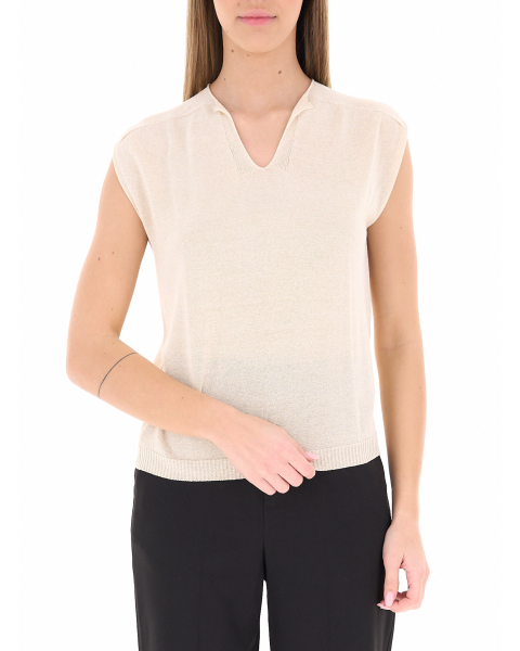 Blusa scollo a V