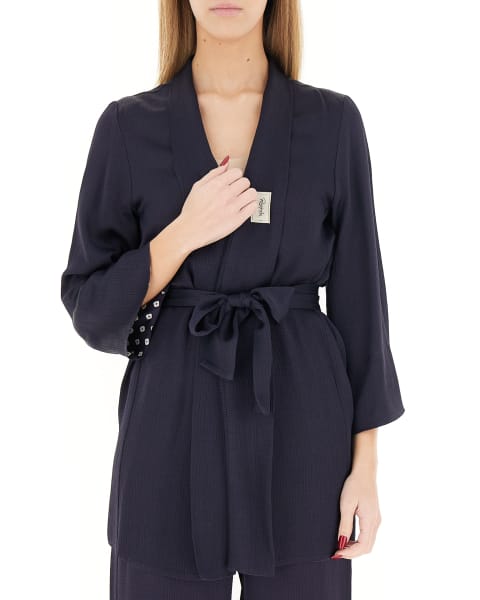 Blazer con fusciacca