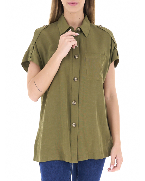 Blusa maniche corte