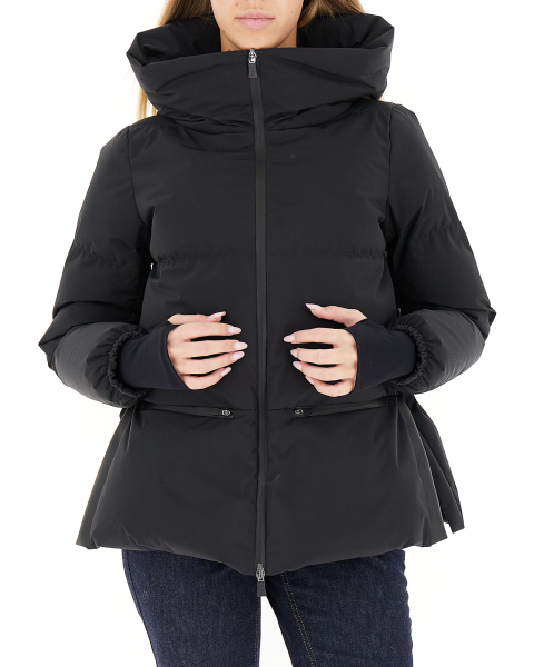 Piumino con cappuccio