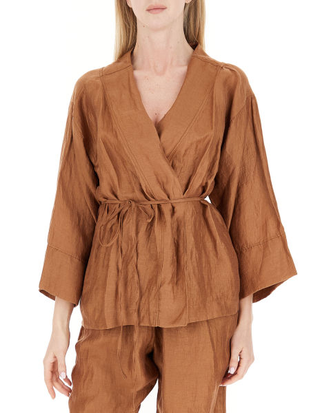 Kimono misto lino