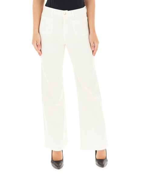Pantalone wide leg