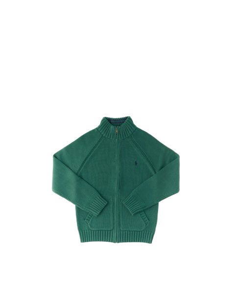 Cardigan con zip