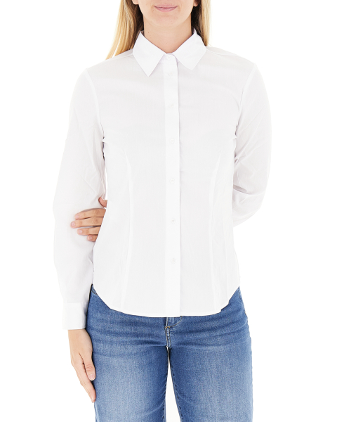 Camicia misto cotone