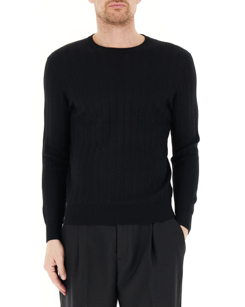 Maglione lana girocollo