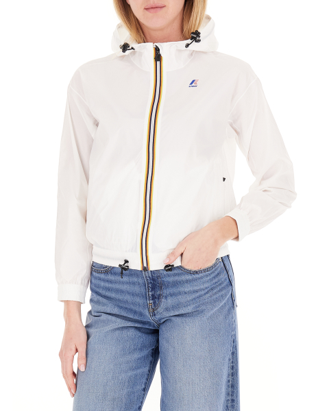 Giacca cropped impermeabile