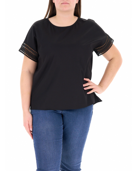 T-shirt con passamaneria