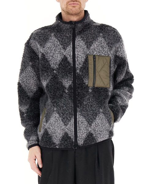 Giubbotto misto lana