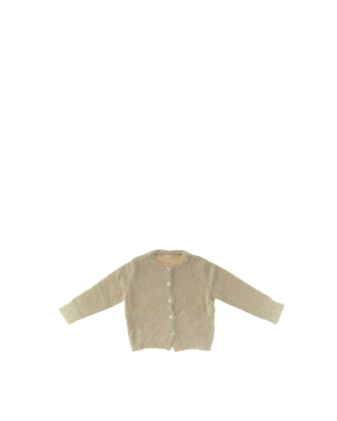 Cardigan girocollo