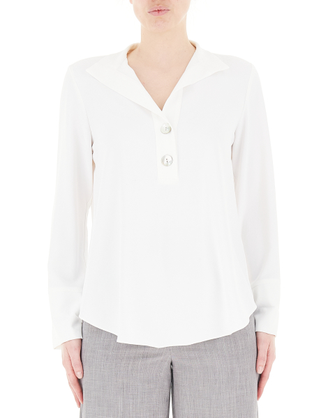 Blusa scollo V