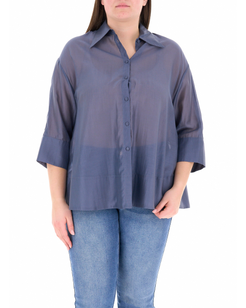 Blusa misto lyocell