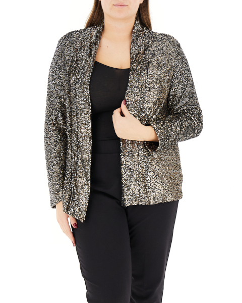 Giacca con paillettes