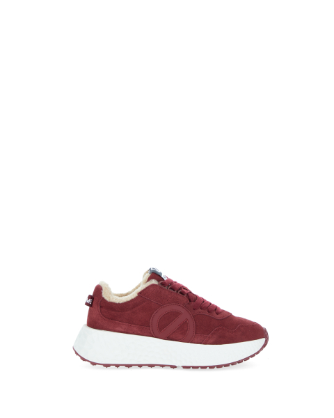 Sneakers pelle scamosciata