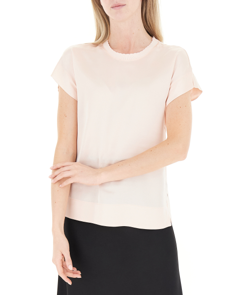 Blusa girocollo