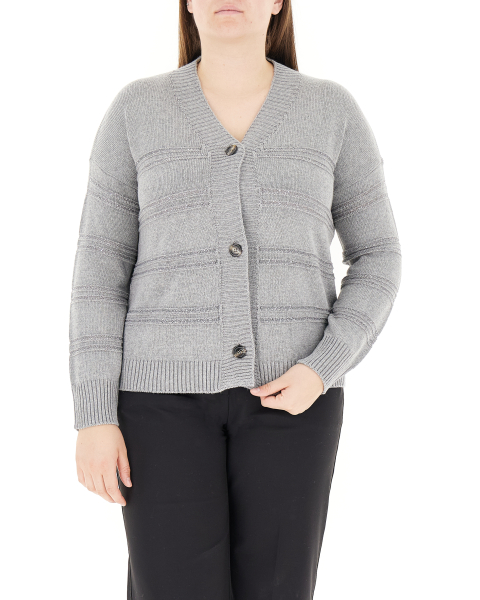 Cardigan con bottoni