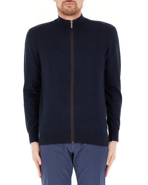 Cardigan con zip