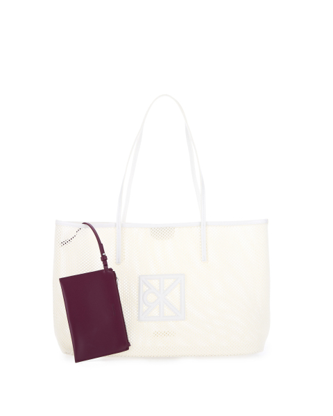 Borsa a spalla traforata