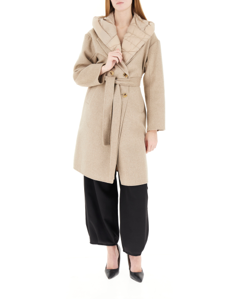 Cappotto con cappuccio