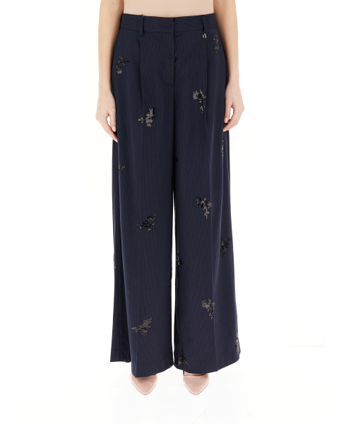 Pantalone wide leg