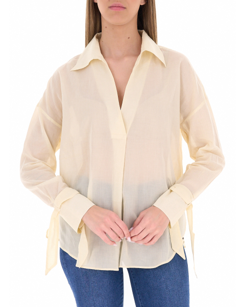 Blusa scollo a V