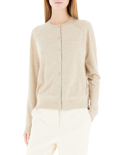 Cardigan lana vergine