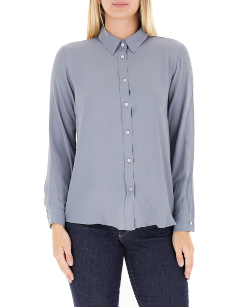 Camicia misto seta