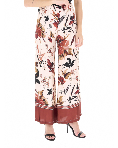 Pantalone wide leg