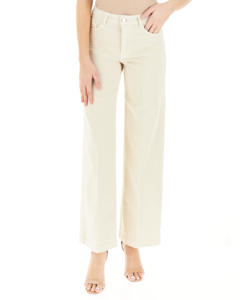 Pantalone wide leg