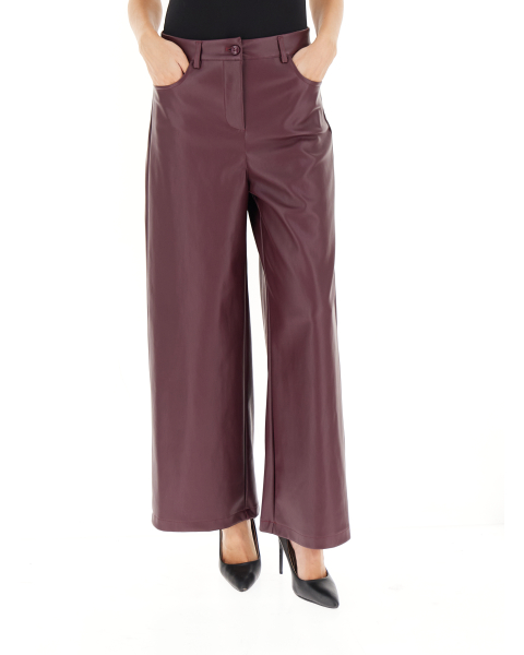 Pantalone in similpelle