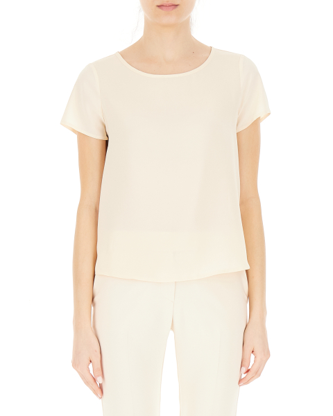 Blusa maniche corte