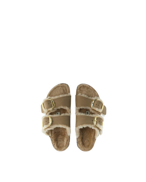 Ciabatte Arizona Big Buckle Shearling