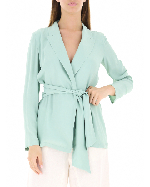 Blazer con cintura