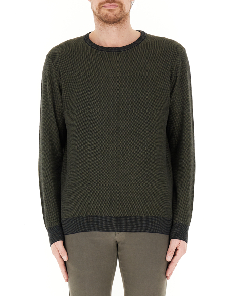 Maglione misto lana