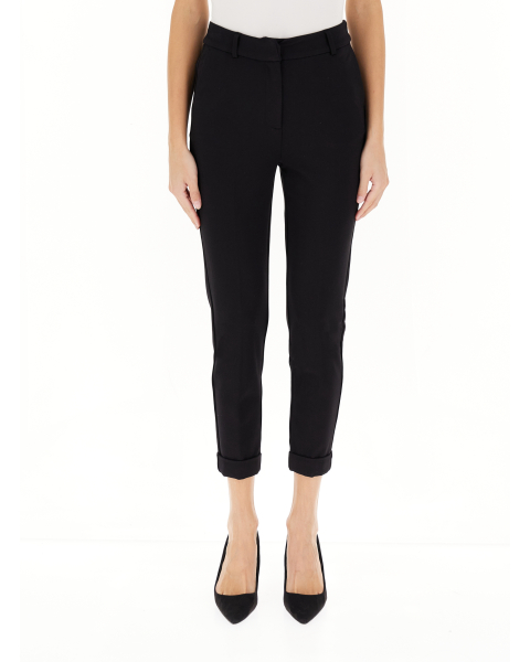 Pantalone con risvolto