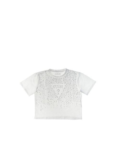T-shirt con strass