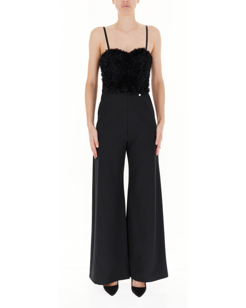 Jumpsuit con tulle