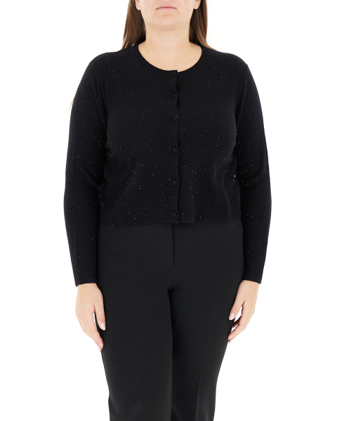 Cardigan con paillettes