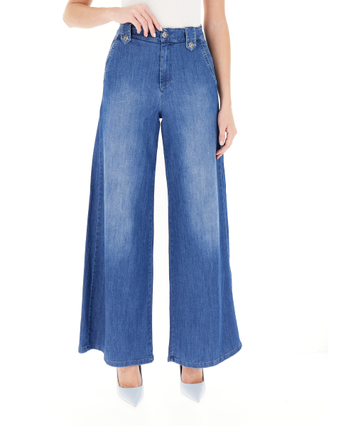Jeans a palazzo