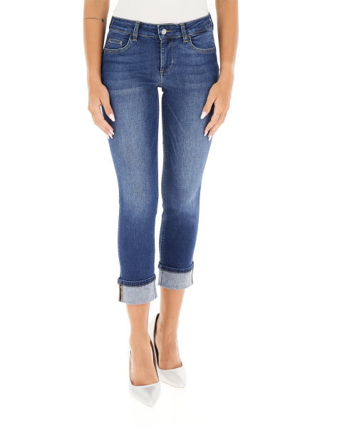 Jeans con strass